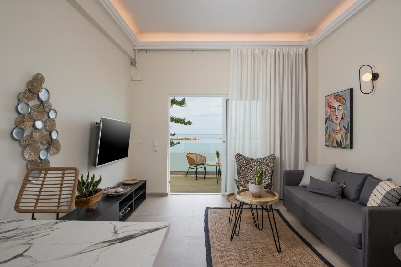Kolymbari Sea Front Cozy Apartments Kültér fotó